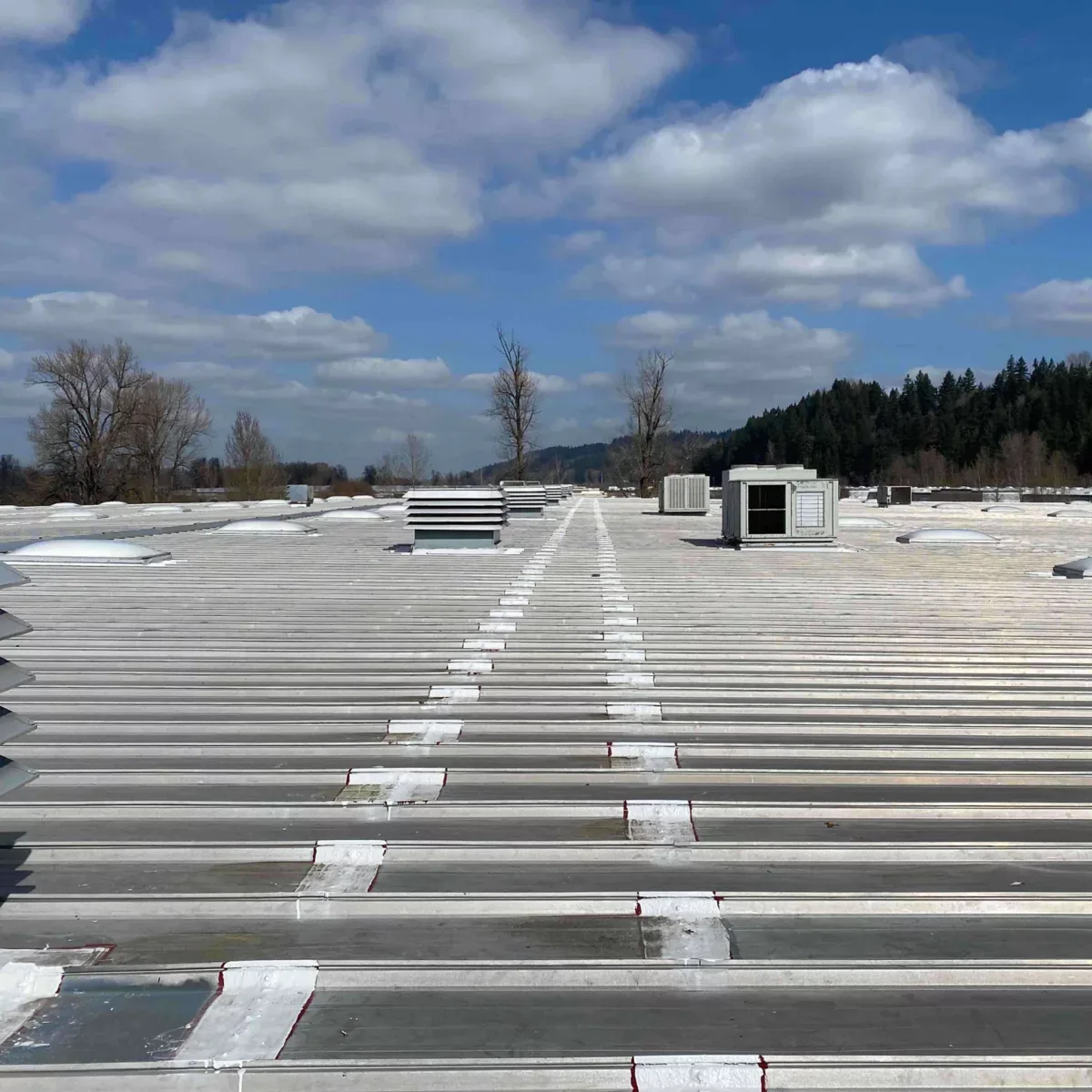 Commercial Roof Flashing Failure Repair in Fishers, IN