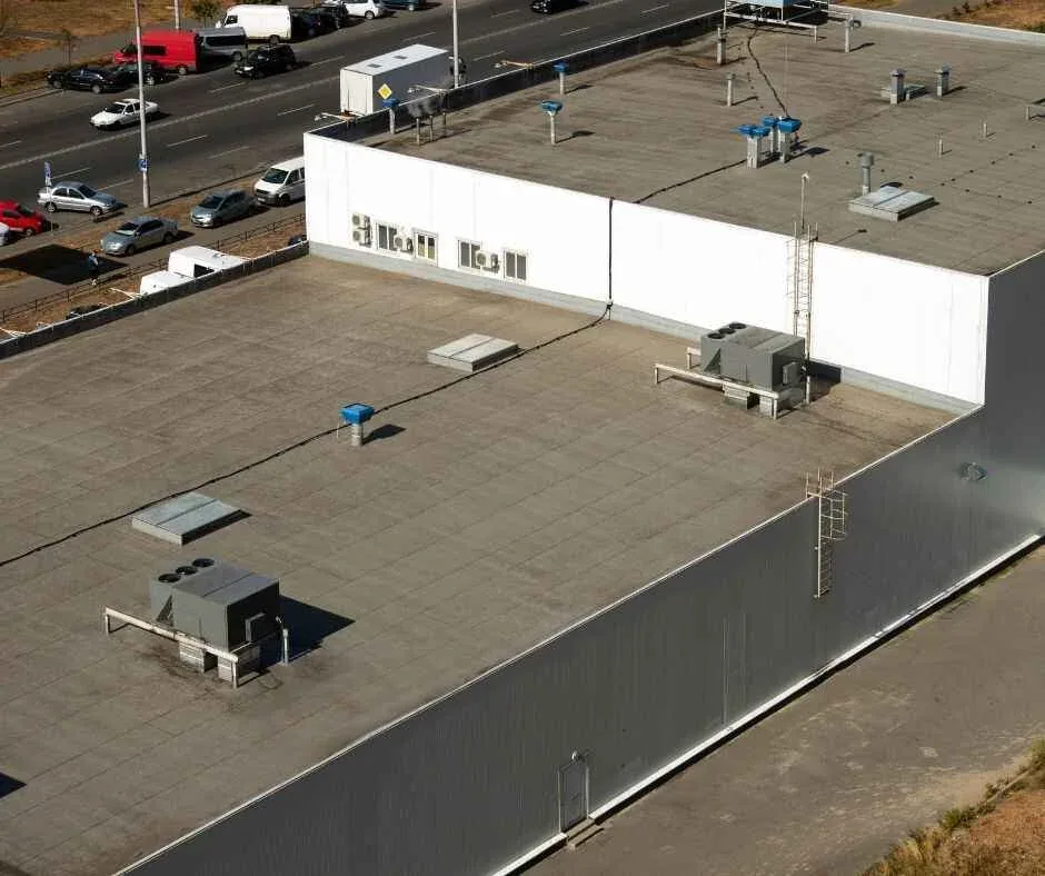 Commercial Roof Flashing Failure Repair in Fishers, IN