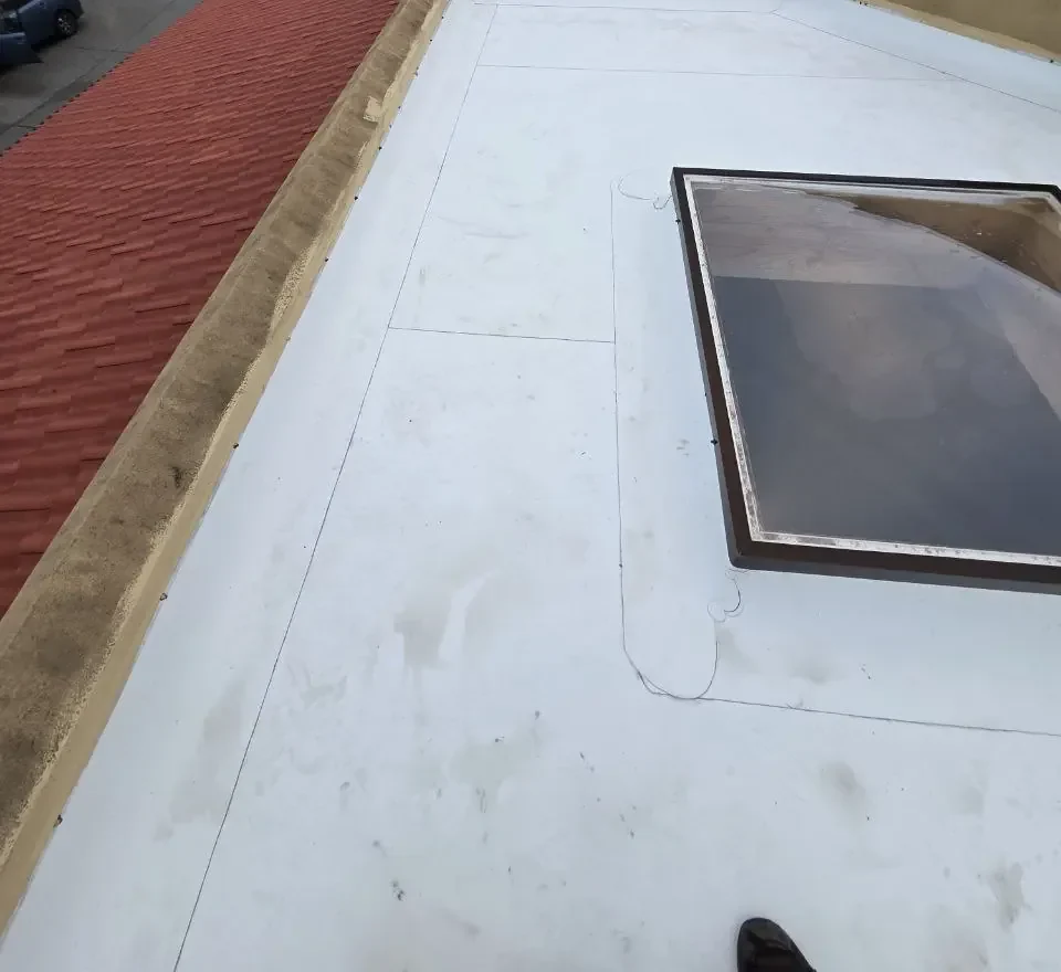 TPO roof membrane