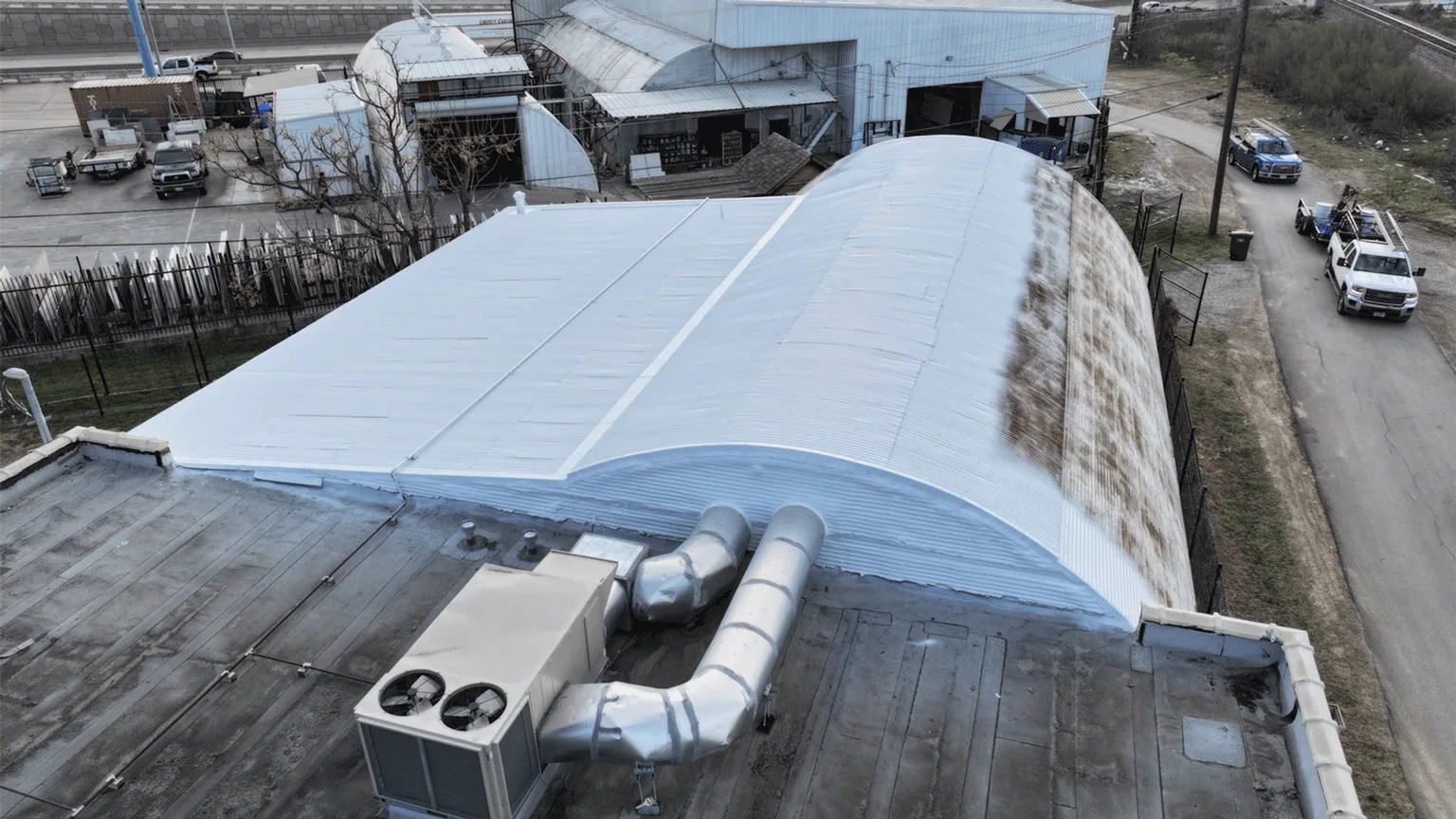 Commercial Roof Recover in Fishers, IN